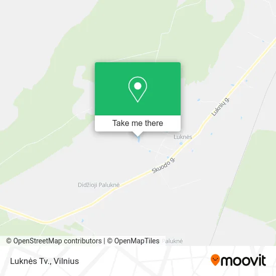Luknės Tv. map