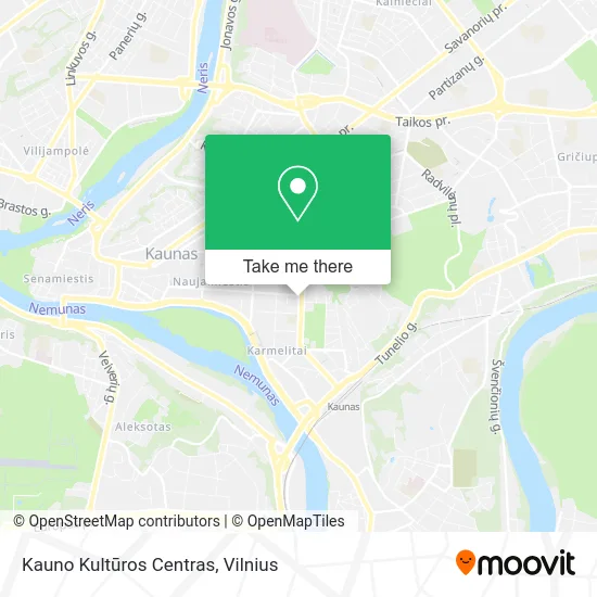 Карта Kauno Kultūros Centras