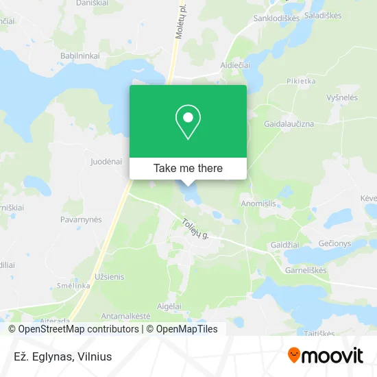 Карта Ež. Eglynas