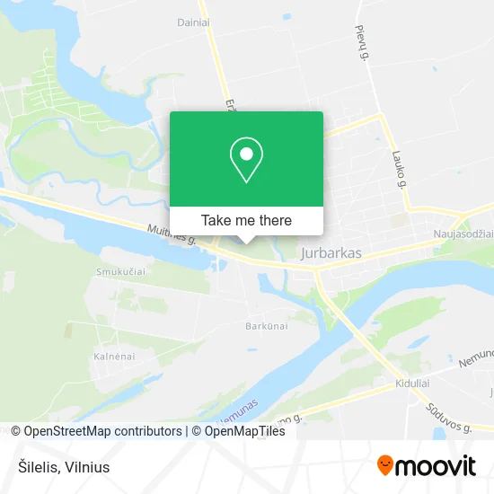 Карта Šilelis