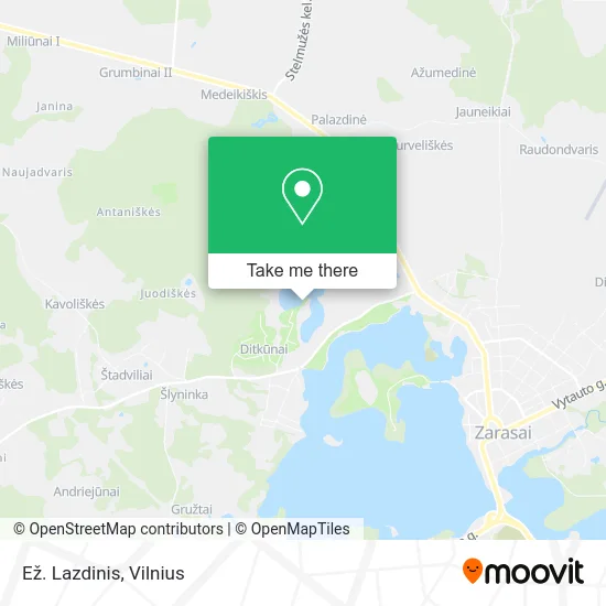 Карта Ež. Lazdinis