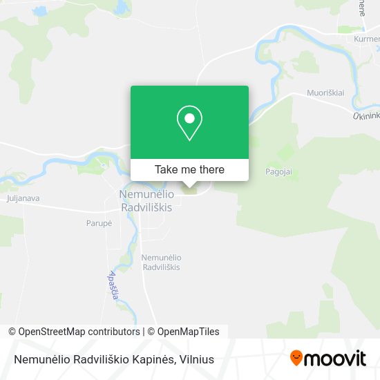 Карта Nemunėlio Radviliškio Kapinės