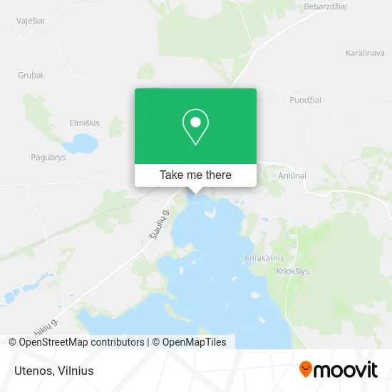 Карта Utenos