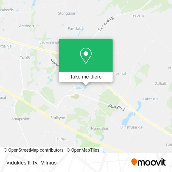 Карта Viduklės II Tv.