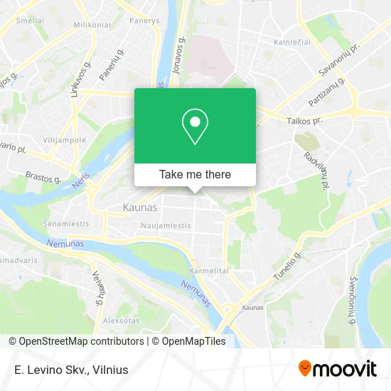 Карта E. Levino Skv.