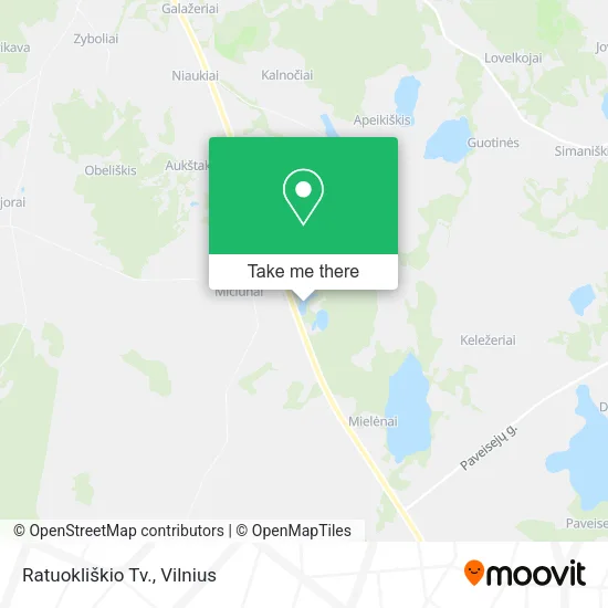 Карта Ratuokliškio Tv.