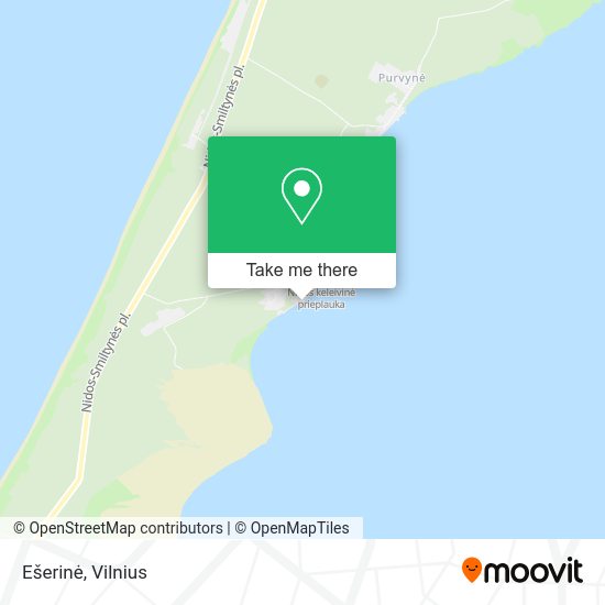 Карта Ešerinė