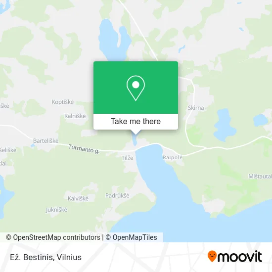 Карта Ež. Bestinis