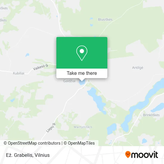 Карта Ež. Grabelis