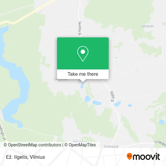 Карта Ež. Ilgelis