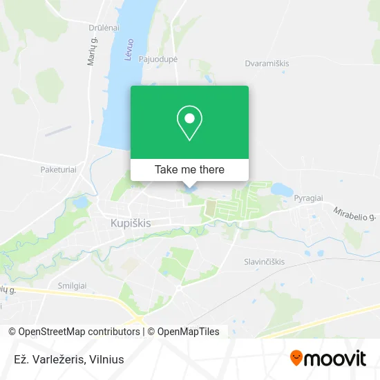 Карта Ež. Varležeris