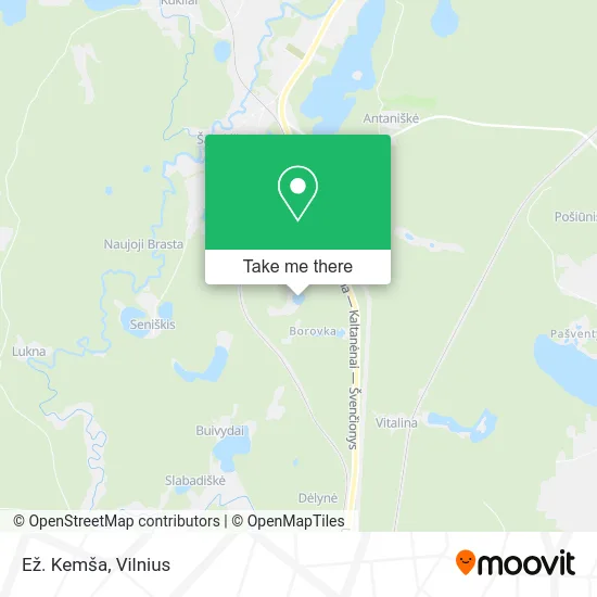 Карта Ež. Kemša