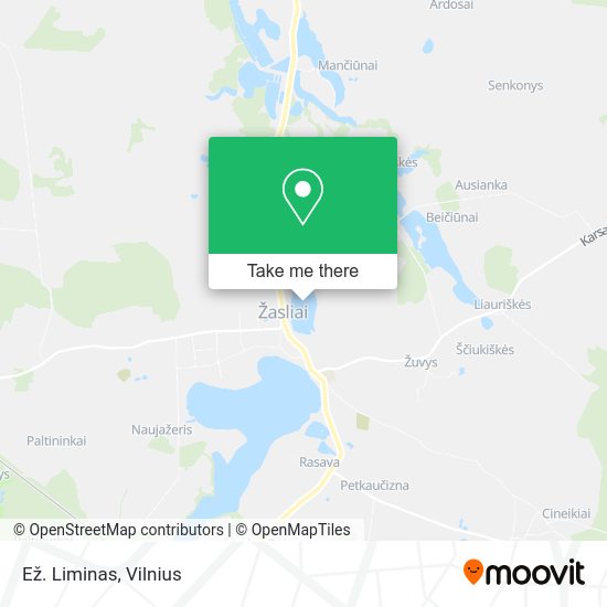 Карта Ež. Liminas