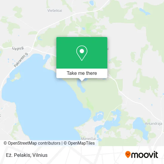 Карта Ež. Pelakis