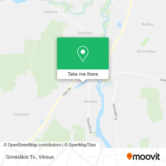 Карта Grinkiškio Tv.