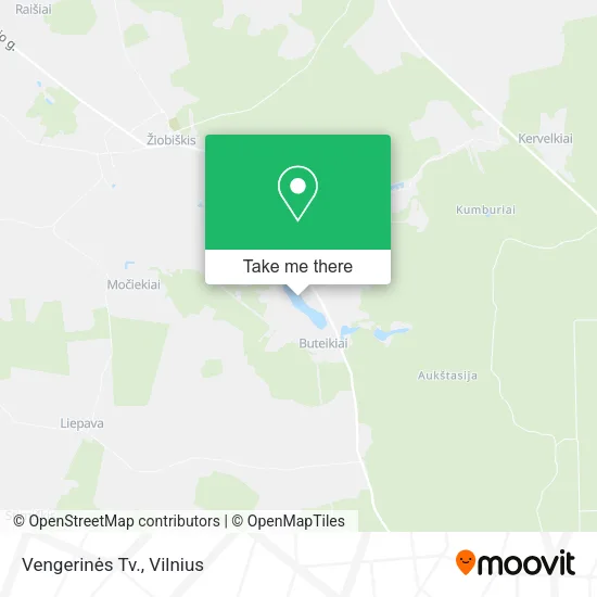 Карта Vengerinės Tv.