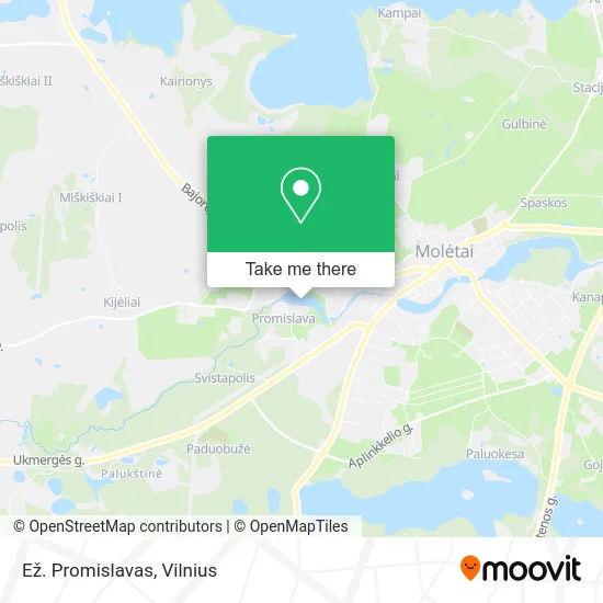 Карта Ež. Promislavas