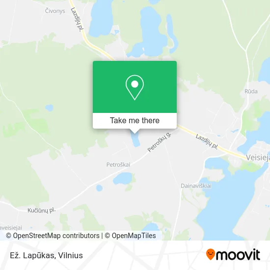 Карта Ež. Lapūkas