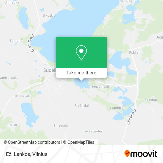 Карта Ež. Lankos