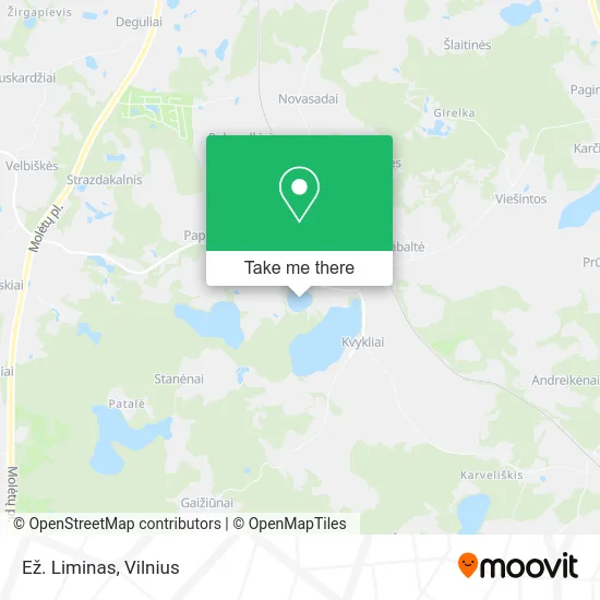 Карта Ež. Liminas