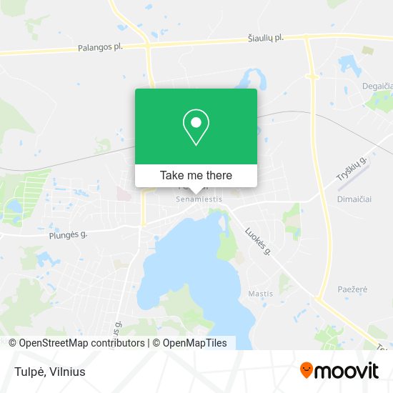 Карта Tulpė