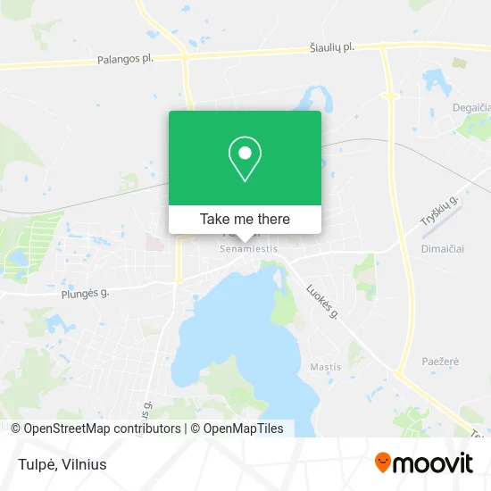 Карта Tulpė