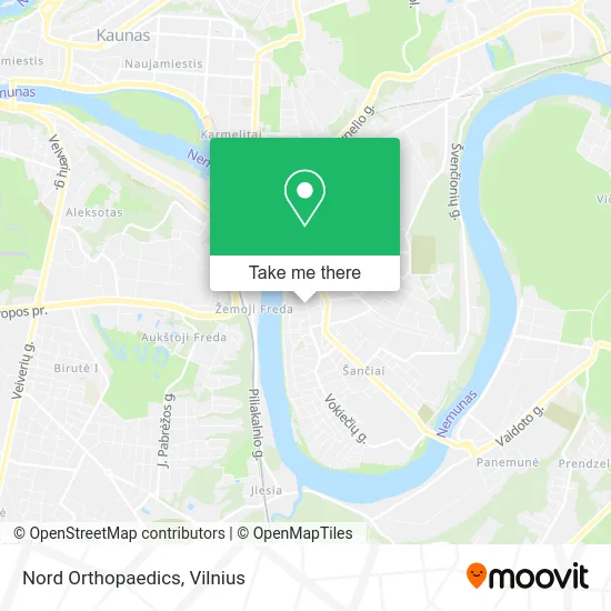 Карта Nord Orthopaedics