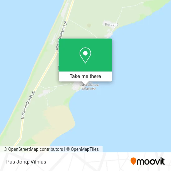 Карта Pas Joną