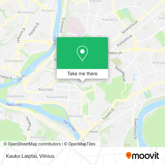 Карта Kauko Laiptai