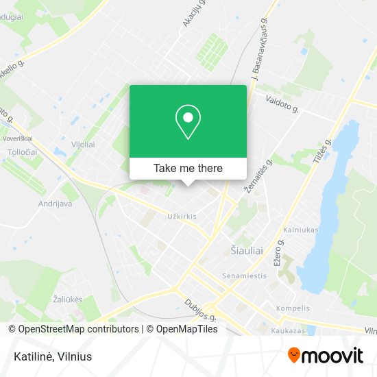 Карта Katilinė