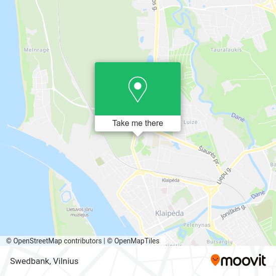 Карта Swedbank