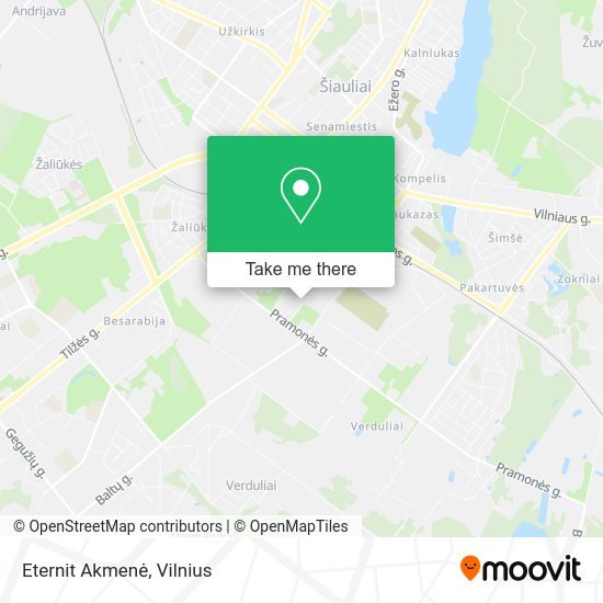 Карта Eternit Akmenė