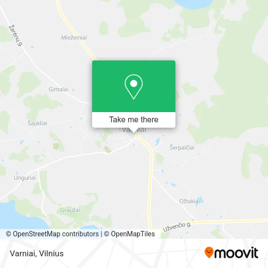 Карта Varniai