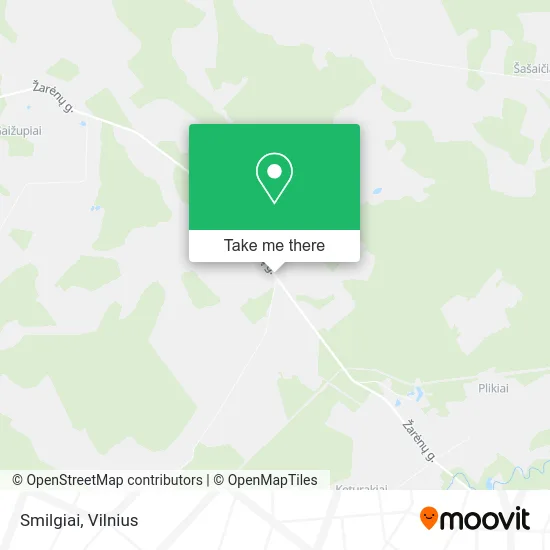 Карта Smilgiai