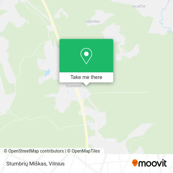 Карта Stumbrių Miškas