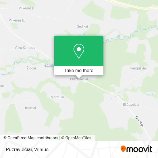 Pūzraviečiai map