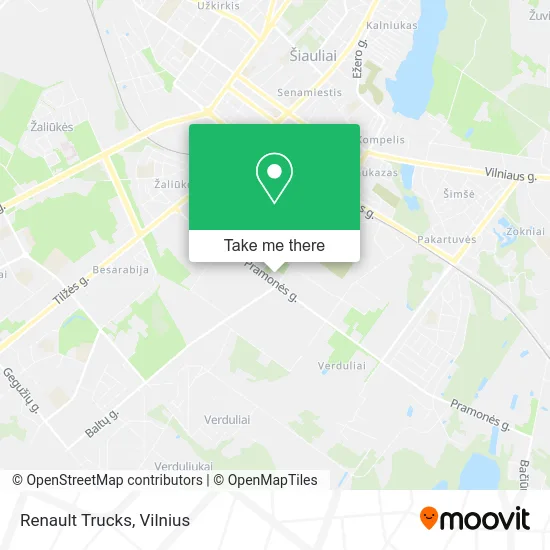 Карта Renault Trucks