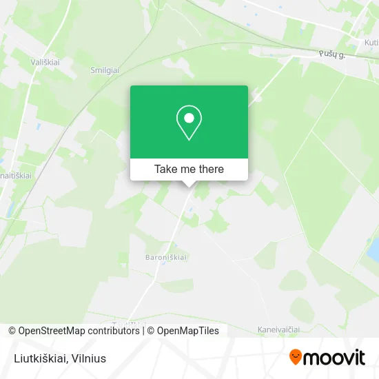 Карта Liutkiškiai