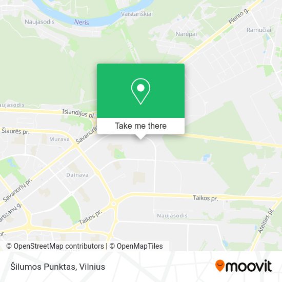 Карта Šilumos Punktas