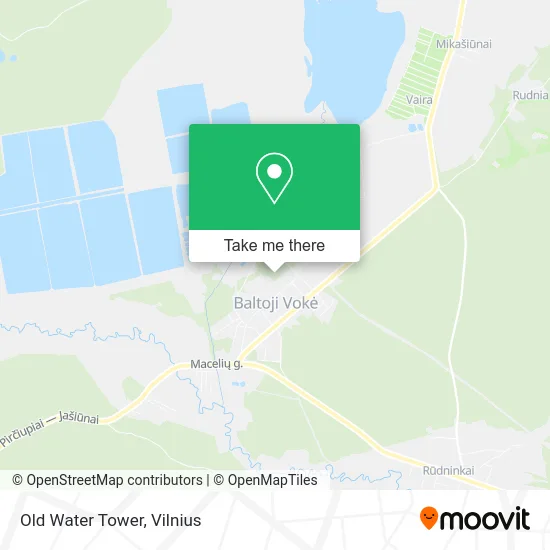 Карта Old Water Tower