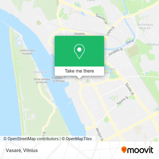 Карта Vasarė