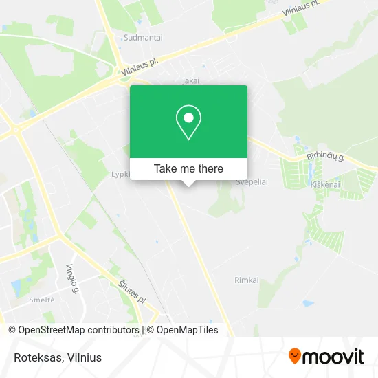 Карта Roteksas