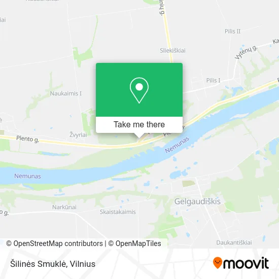 Šilinės Smuklė map