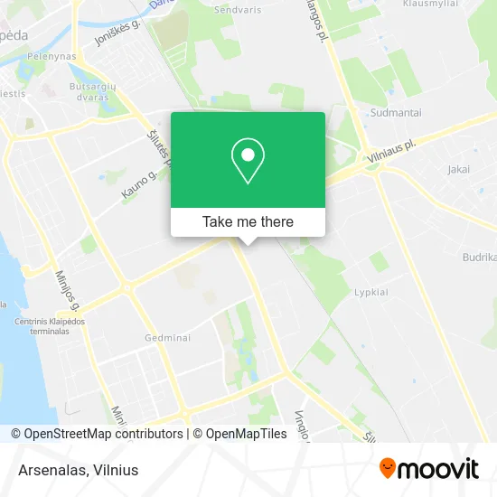 Карта Arsenalas