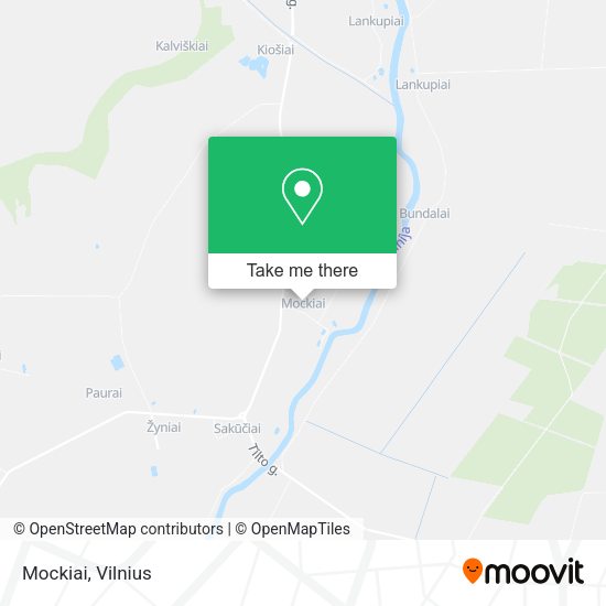 Карта Mockiai