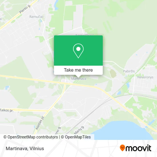 Карта Martinava