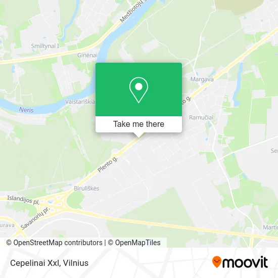 Карта Cepelinai Xxl