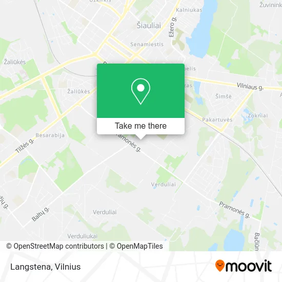 Карта Langstena