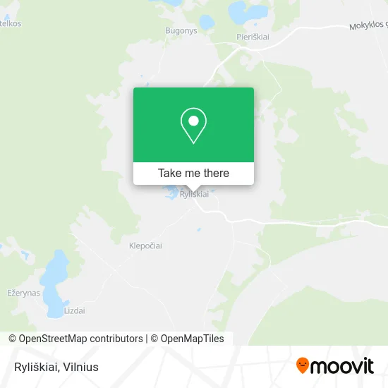 Карта Ryliškiai