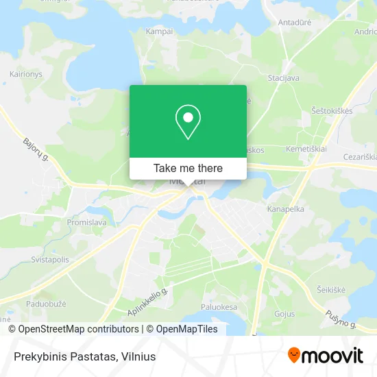 Карта Prekybinis Pastatas